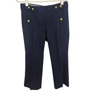 JCrew Pants Womens 6 Blue Trousers Women Wool Pants Women Cropped Pants Women